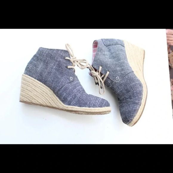 TOMS wedge booties - Picture 8 of 13